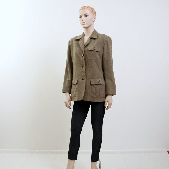 Liz Sport Wool Blend Blazer - Picture 2 of 14